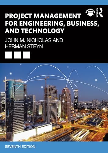 Book cover: "Project Management" with city skyline background, seventh edition.