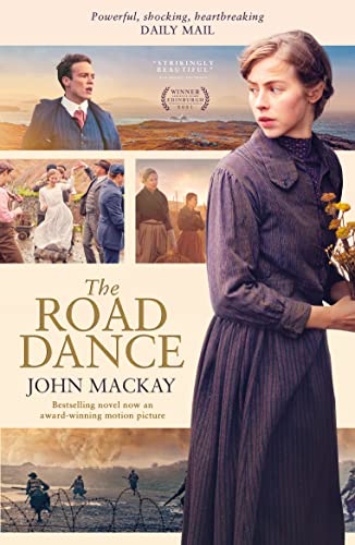 Movie poster for "The Road Dance" featuring a woman in period clothing.