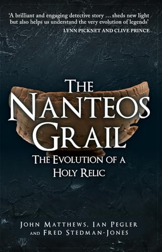 Book cover featuring a wooden grail-like cup on a dark blue background.