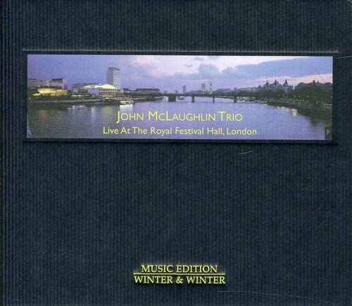 CD cover for John McLaughlin’s “Live at The Royal Festival Hall.”