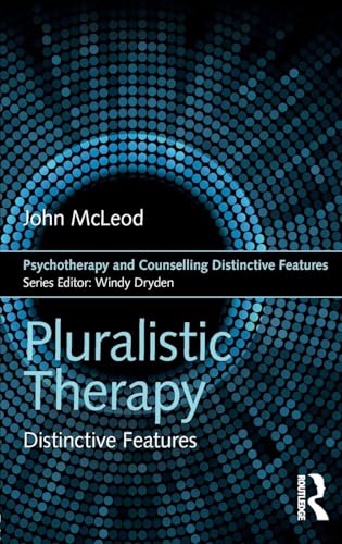 Book cover: "Pluralistic Therapy Distinctive Features" by John McLeod.