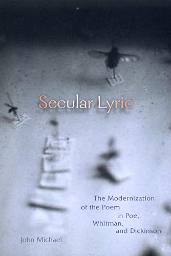 Book cover: "Secular Lyric" with abstract images of birds and architecture.