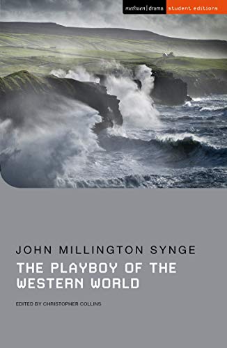Book cover showing waves crashing against cliffs under a cloudy sky with title text.