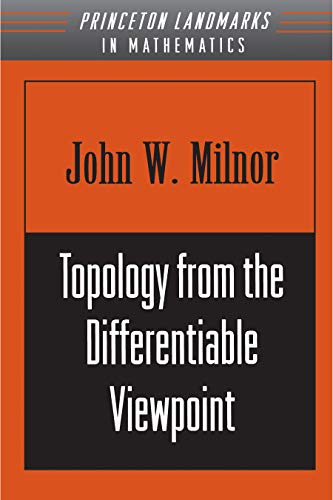 Book cover: "Topology from the Differentiable Viewpoint" by John W. Milnor.