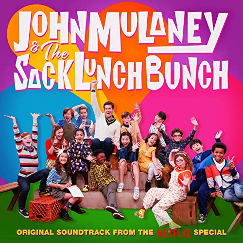 John Mulaney & The Sack Lunch Bunch album cover with children.