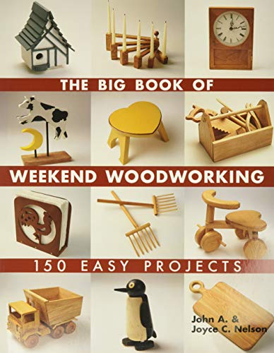 Book cover displaying various small wooden crafts and projects.