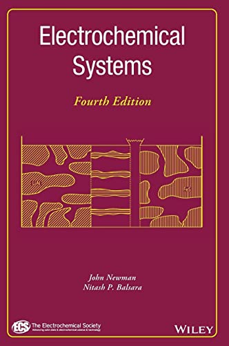 Book cover for "Electrochemical Systems," fourth edition, with a diagram.