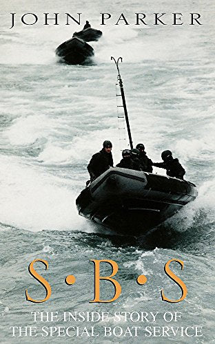 Book cover depicting small boats on choppy water, titled "SBS".