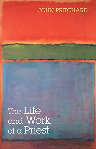 Book cover: "The Life and Work of a Priest" with abstract color blocks.