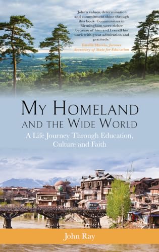 Book cover with a mountainous landscape and title: "My Homeland and the Wide World.