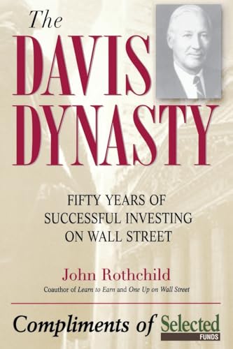 Book cover: "The Davis Dynasty" with a portrait of an older man.
