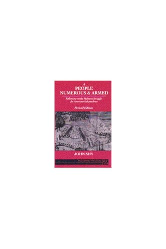 Red book cover with historical painting and title: "A People Numerous & Armed.