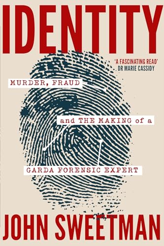 Book cover: "CS IDENTITY" with a fingerprint and red text.
