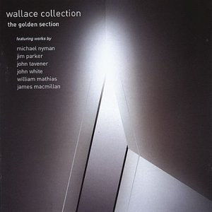 CD cover for "The Golden Section" by John Tavener, abstract design.