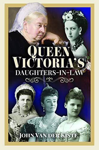 Book cover featuring Queen Victoria and four royal women with the title and author.