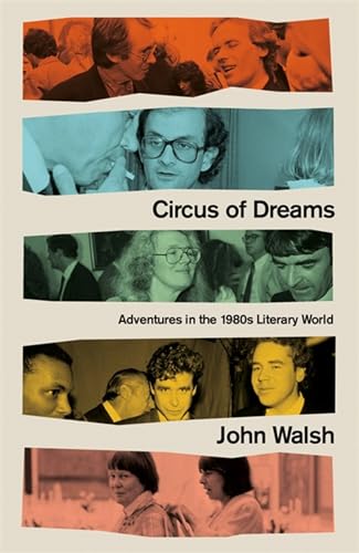 Book cover with collage of portraits and title "Circus of Dreams.