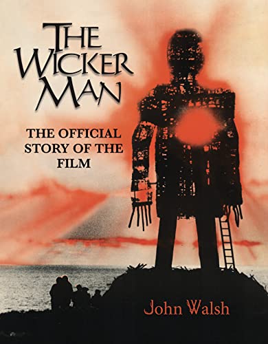 Book cover for "The Wicker Man" featuring a large wicker figure silhouette.