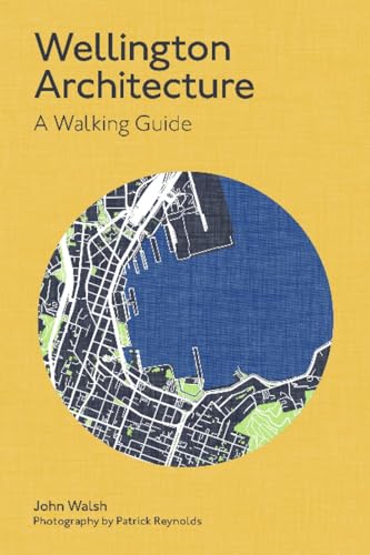 Book cover: “Wellington Architecture” with a map of the city.