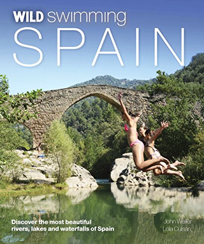 Book cover: people jumping from a stone bridge into clear water.