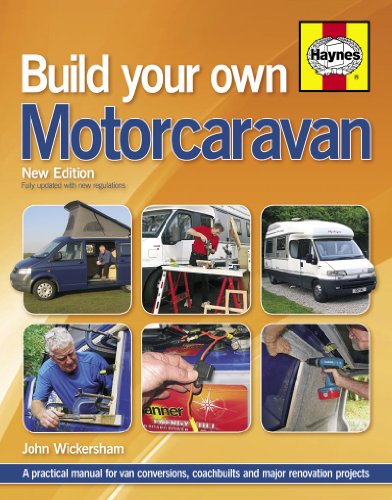 Book cover: “Build Your Own Motorcaravan”, showing van conversions and repairs.