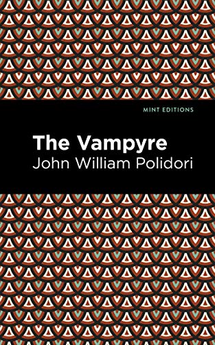 Book cover: "The Vampyre" by John William Polidori, patterned design.