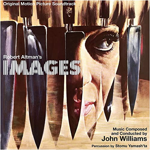 CD cover for “Images” featuring knives and a partial face.