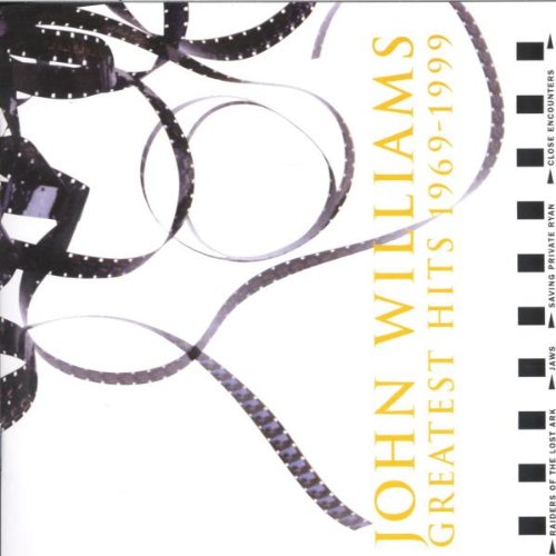 CD cover for John Williams’ “Greatest Hits 1969-1999” with filmstrip imagery.