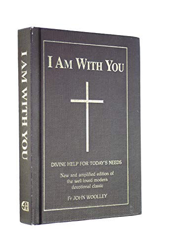 Hardback book titled "I Am With You" featuring a silver cross.