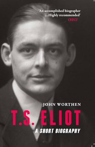 Book cover featuring a black and white portrait of T.S. Eliot.