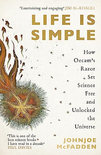 Book cover: "Life is Simple" with floral illustration and text.