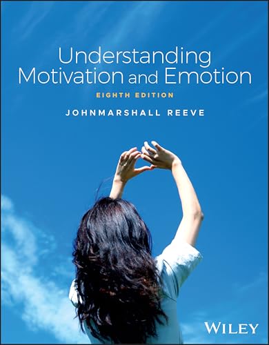Book cover: "Understanding Motivation and Emotion," eighth edition, with a sky background.