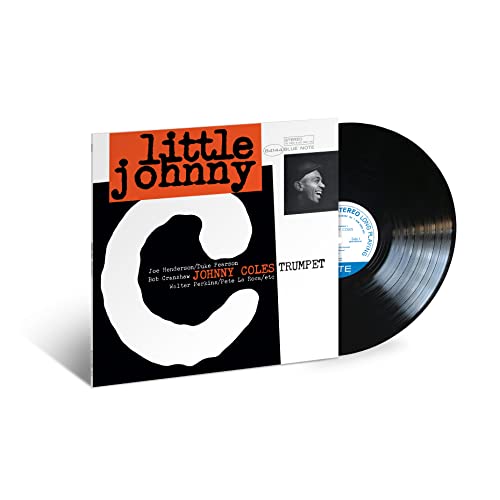 Vinyl record of Johnny Coles’ “Little Johnny C” with portrait cover.