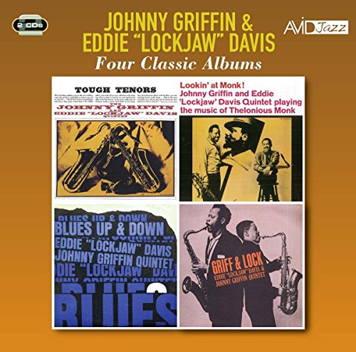 CD cover for Johnny Griffin & Eddie “Lockjaw” Davis jazz albums.