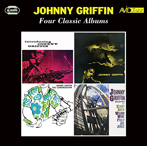 CD cover featuring four Johnny Griffin album covers arranged in a two-by-two grid.