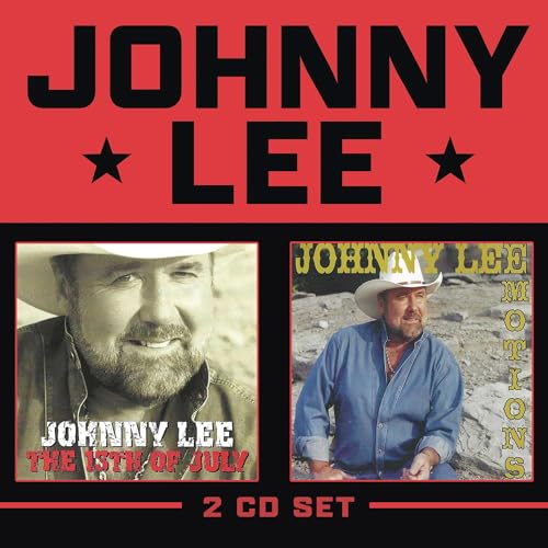 Johnny Lee CD cover featuring the artist in two portrait images.