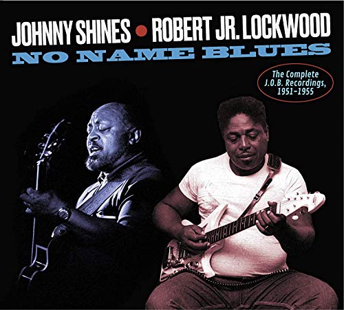 CD cover featuring Johnny Shines and Robert Jr. Lockwood playing guitars.