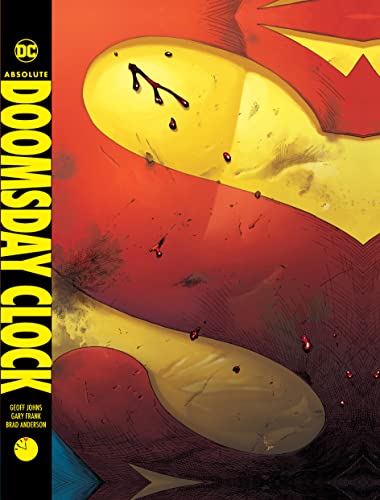 Book cover: red and yellow abstract shapes, text "Absolute Doomsday Clock".