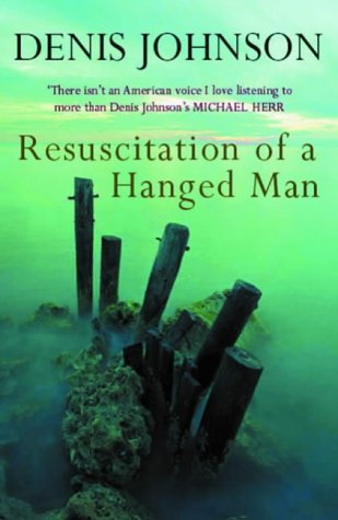Book cover with a hanged man and possibly a resuscitation or medical theme depicted.