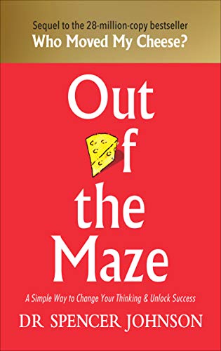 Red book cover with white text, a cheese illustration, and author’s name.
