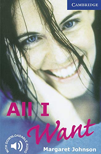 Book cover: "All I Want" by Margaret Johnson, featuring a smiling woman.