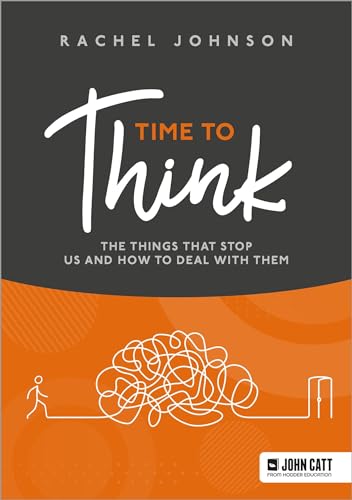 Book cover: "Time to Think" with tangled line drawing and author name.