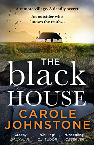 Book cover showing a white house on a hill above a dark, reflective pool.