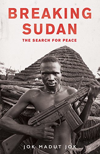 Book cover: "Breaking Sudan," showing a young man with a rifle.