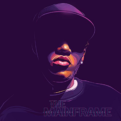 "Album cover featuring a man in a hat against a dark purple background."