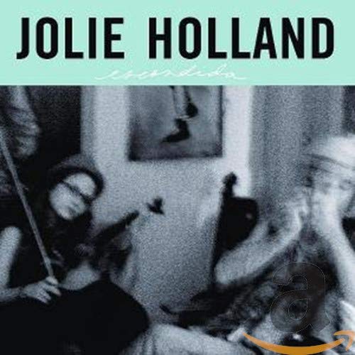 Black and white CD cover for Jolie Holland’s “Escondida” with musicians.