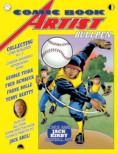 Comic book cover featuring a baseball player and Kirby tribute.