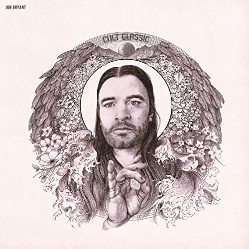 Album cover featuring a man with long hair, surrounded by floral wings.
