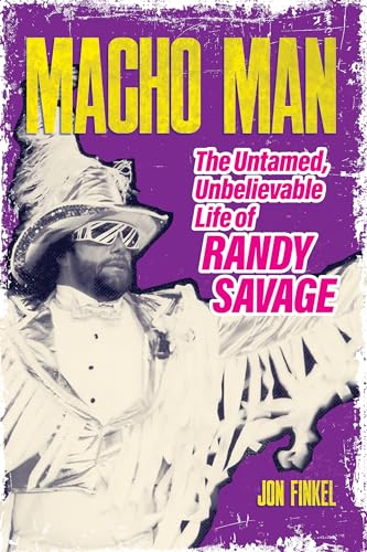 Book cover featuring wrestler Randy Savage in a hat and sunglasses.