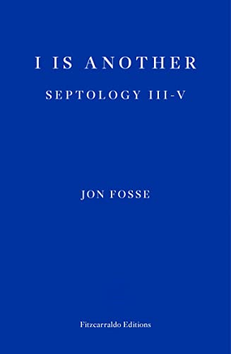 Book cover with white text on a solid blue background reading I Is Another.