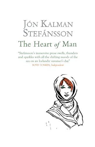 Book cover: "The Heart of Man" with a sketched portrait of a man.